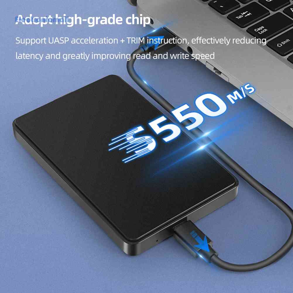 Hộp Đựng Ổ Cứng SATA USB3.1 SATA 2.5inch Cho Windows / Mac Os / Linux 01.vn