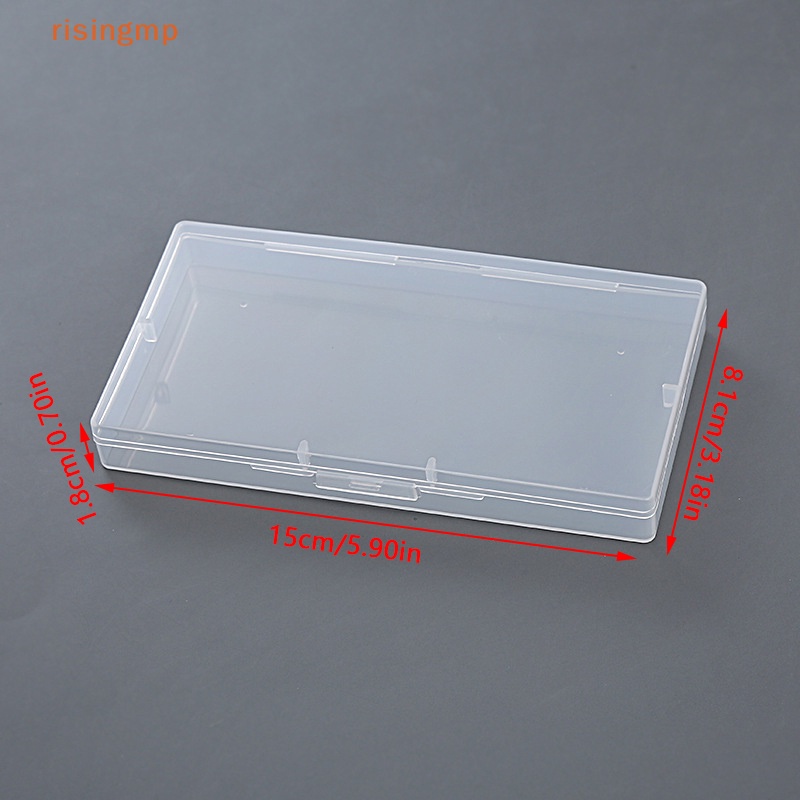 Hộp Nhựa Trong Suốt Hình Chữ Nhật Đựng Trang Sức Tiện Dụng
