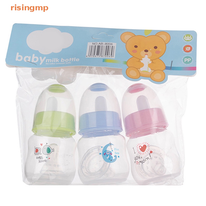 Bình Sữa Mini 60ml Bằng Nhựa PP In Họa Tiết Hoạt Hình Dễ Thương Tiện Dụng Cho Bé Sơ Sinh