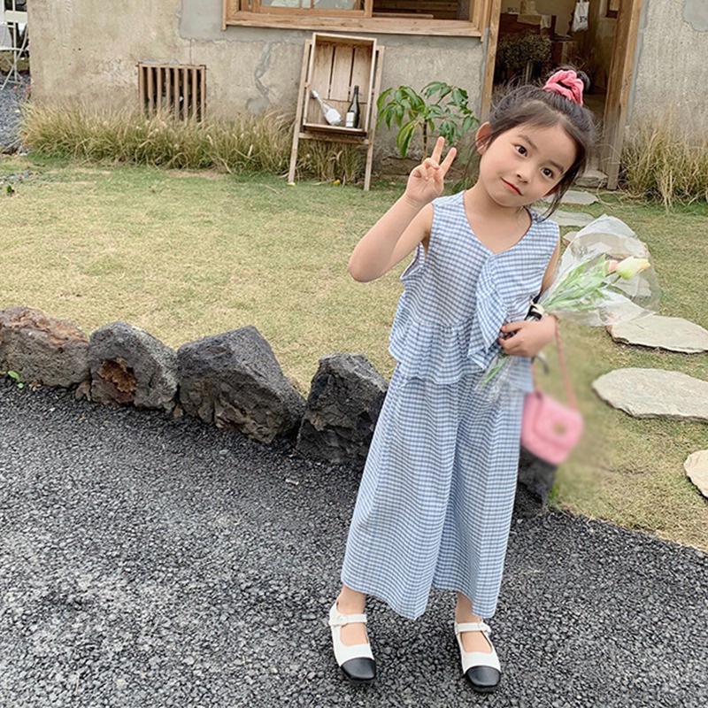 Bộ Quần Áo Thời Trang Hè Năng Động Cho Bé Gái