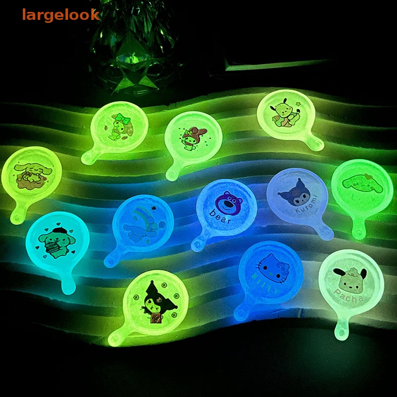 Set 5 Đồ trang trí Chảo Mini Phát Quang Dễ Thương Dùng Để Trang Trí