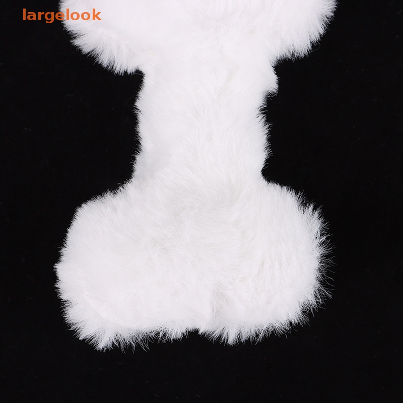 Móc Khóa Hình Khúc Xương Chó Nhồi Bông Mềm Mại Dễ Thương