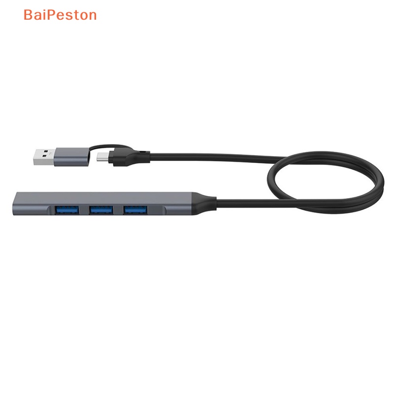 Bộ Chia 4 Cổng USB 2.0 / USB 3.0 Tốc Độ Cao 5Gbps Cho Máy Tính