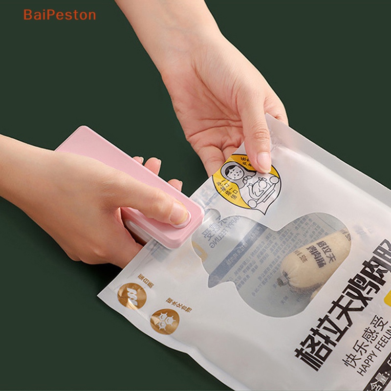 [BaiPeston] Máy Hàn Miệng Túi Thực Phẩm Mini Cầm Tay Sạc Cổng USB
