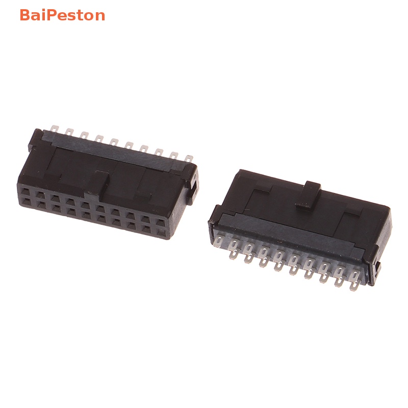 Set 2 Đầu Nối Dây Cáp Cổng USB 3.0 19pin Male / Female Cho Khung Gầm Ghế Trước