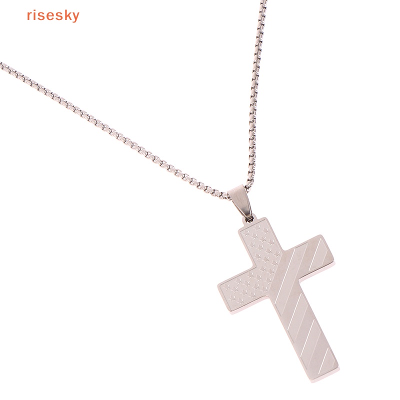 Vòng cổ Mặt Thánh Giá Bằng Thép Không Gỉ