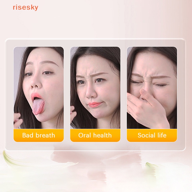 1 Dụng Cụ Vệ Sinh Lưỡi Chăm Sóc Răng Miệng Bằng Thép Không Gỉ