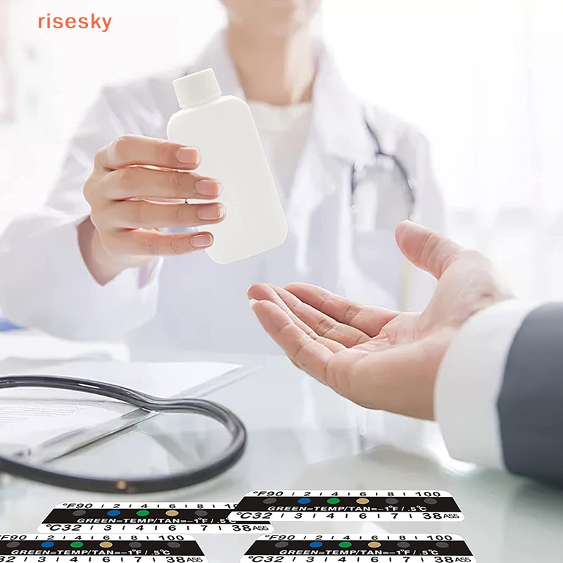 Bộ 12 Dụng Cụ Kiểm Tra Nhiệt Độ Nước Tiểu Kèm Bình Rỗng