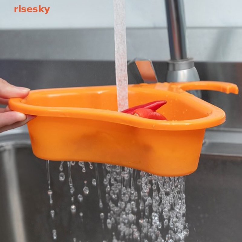 Rổ Đựng Đồ Hình Thiên Nga Gắn Bồn Rửa Chén Ráo Nước Tiện Dụng