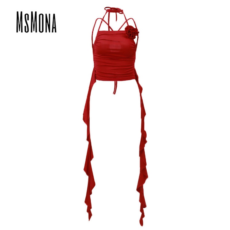 Áo Tank Top Hai Dây Màu Trơn Thời Trang 2023 Dành Cho Nữ