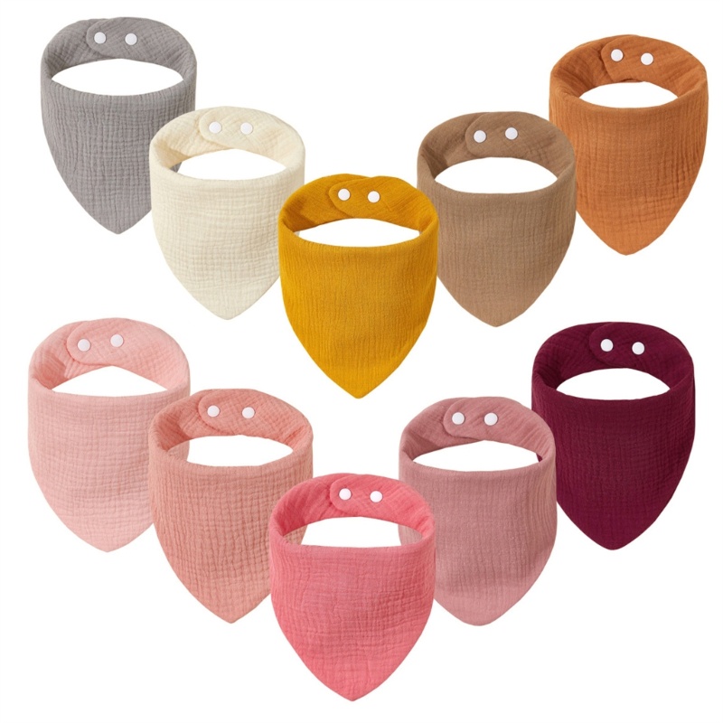 Set 10 Yếm Ăn Xinh Xắn Dành Cho Các Bé