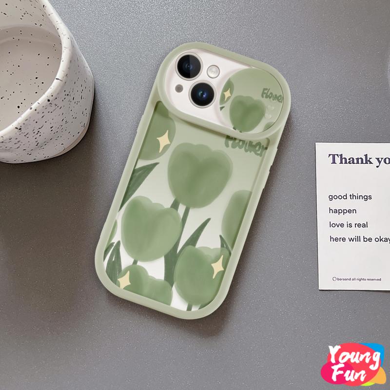 Ốp lưng hoa tulip Trượt iPhone 14 XR 13 11 12 Pro Max 8 7 6 6S Plus X Xs Max Se 2020 13 12 11
