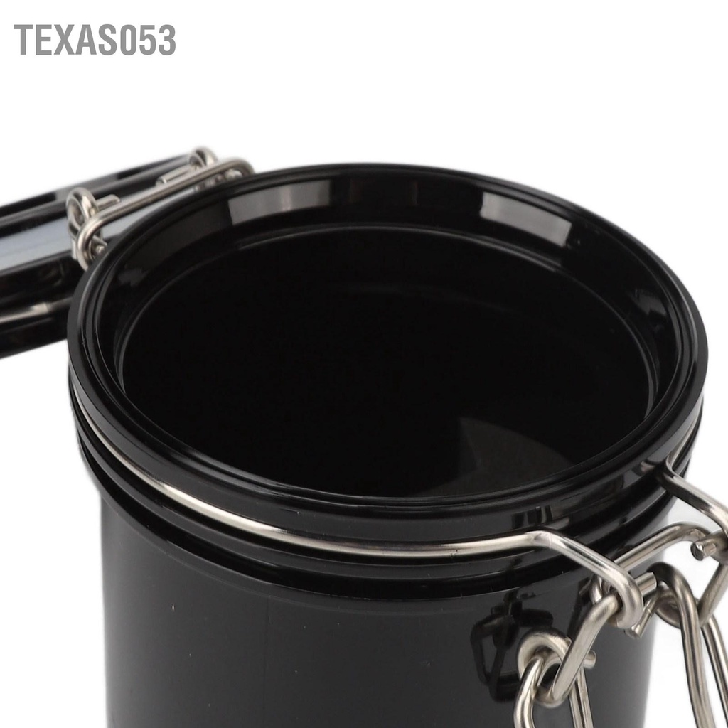Texas053 Bình chứa keo dán mi 200ml đựng bằng than hoạt tính kín chống rò rỉ di động