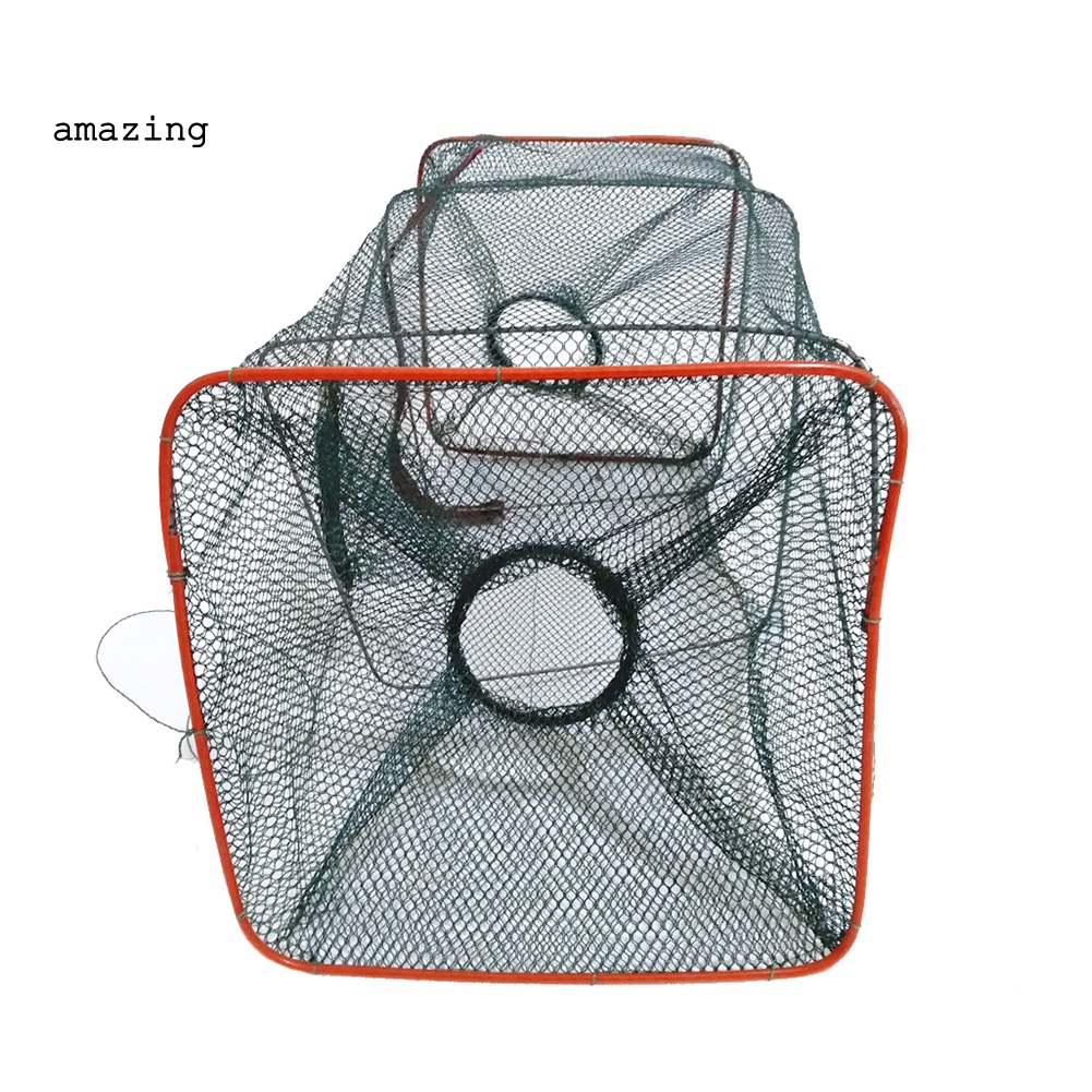 Lồng Lưới Bẫy Tôm Cua Cá 21x45cm Thiết Kế Nhỏ Gọn Tiện Dụng