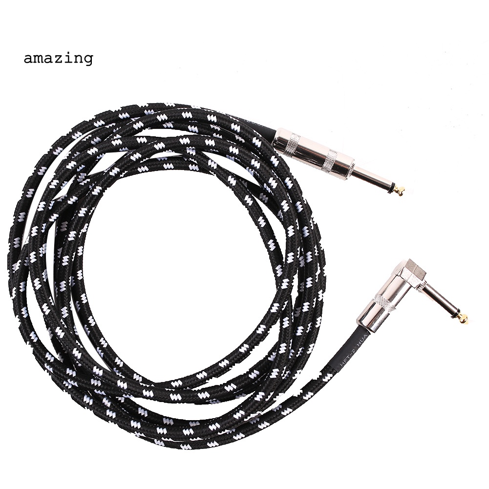 Dây Cáp Nối Dài 3 / 6m Giắc Cắm 6.35mm Chuyên Dụng Cho Đàn Guitar Điện