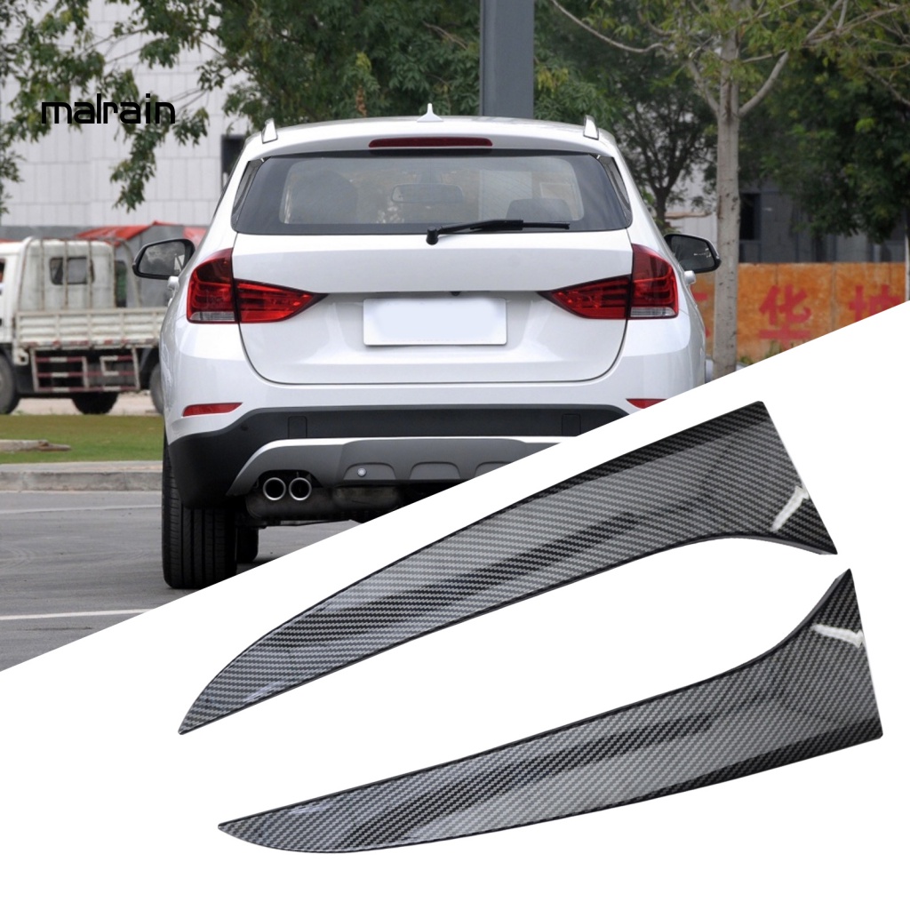 Bộ 2 Miếng Dán Trang Trí Cửa Sổ Xe Hơi BMW E84 2009-2015 Bằng ABS