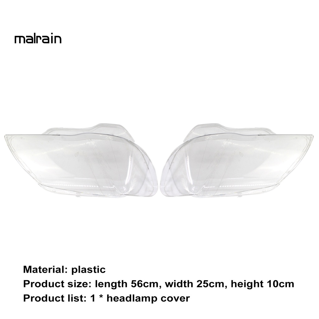 Ốp Bọc Đèn Pha Bằng Nhựa Trong Suốt Chuyên Nghiệp 63127162117 63127162118 Ốp Bảo Vệ Chìa Khóa Xe Hơi BMW 7 Series E66 05-08