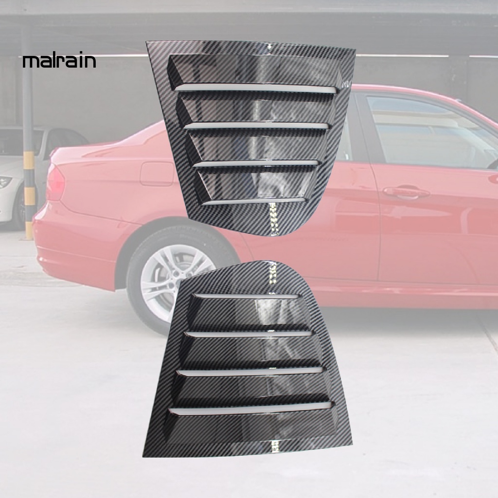 Bộ 2 Xẻng Tam Giác Bằng Sợi Carbon Gắn Cửa Sổ Xe Hơi Tiện Dụng 51347060211 51347060212 Phụ Kiện Chuyên Dụng Dành Cho BMW 3 Series E90 09-11