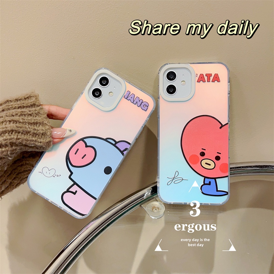 Ốp Điện Thoại Mềm Chống Sốc Màu Gradient Cho IPhone 14 13 12 11 Pro Max SE2020 X XR Xs Max 7 8 Plus