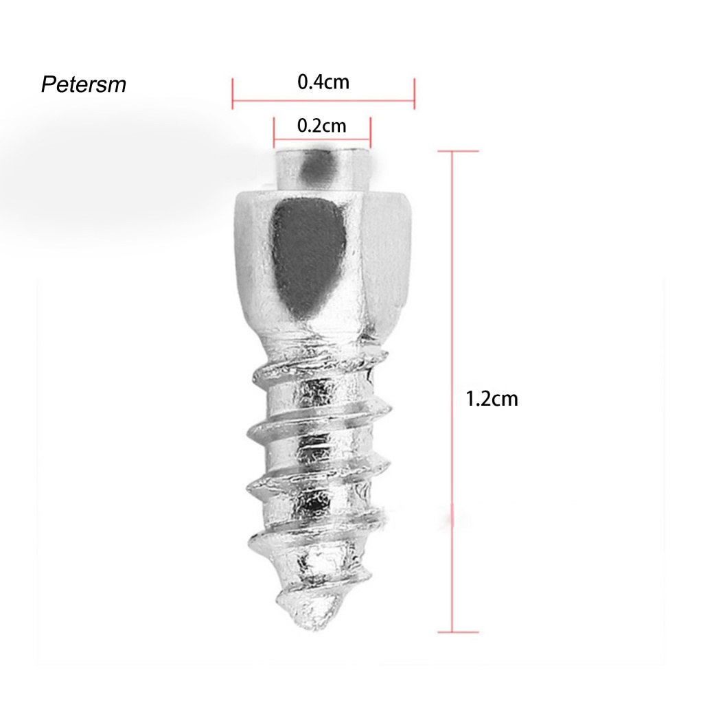 Set 100 Ốc Vít Nhựa 12mm Dùng Để Cố Định Lốp Xe Ô Tô / Xe Tải