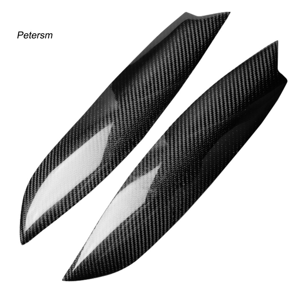 Set 2 Ốp Đèn Pha Bằng Sợi Carbon Cao Cấp Cho Xe Ô Tô VW Golf 5 for GTI for Jetta R32