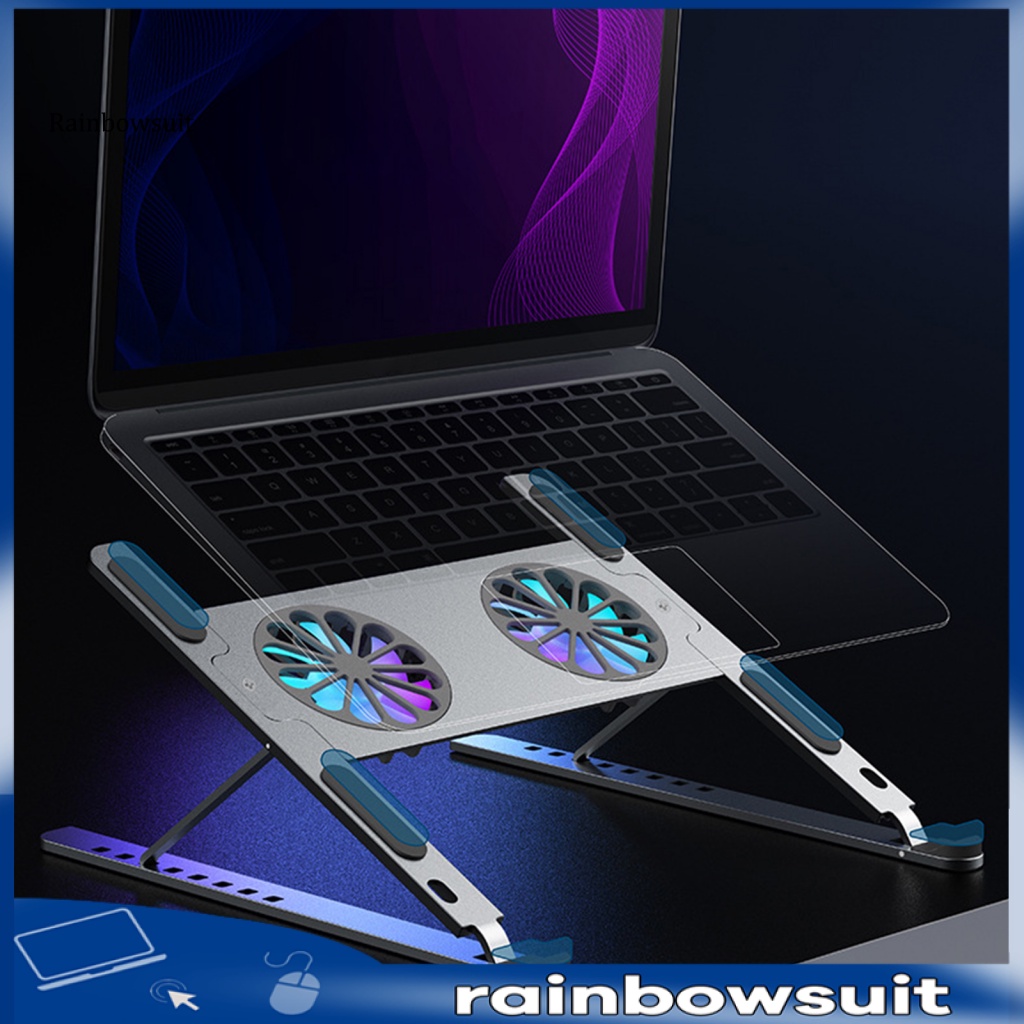 Giá Đỡ Laptop Chịu Lực Tốt Đa Năng Có Quạt Tản Nhiệt Tiện Dụng Cho Văn Phòng