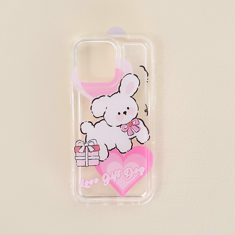 Ốp Điện Thoại Túi Khí Chống Sốc Hình Thú Cưng Hoạt Hình Cho iphone14promax / 13 / 12 / 11 / XR / XS / X / XSMAX / 6 / 6SPLUS / 7 / 8PLUS