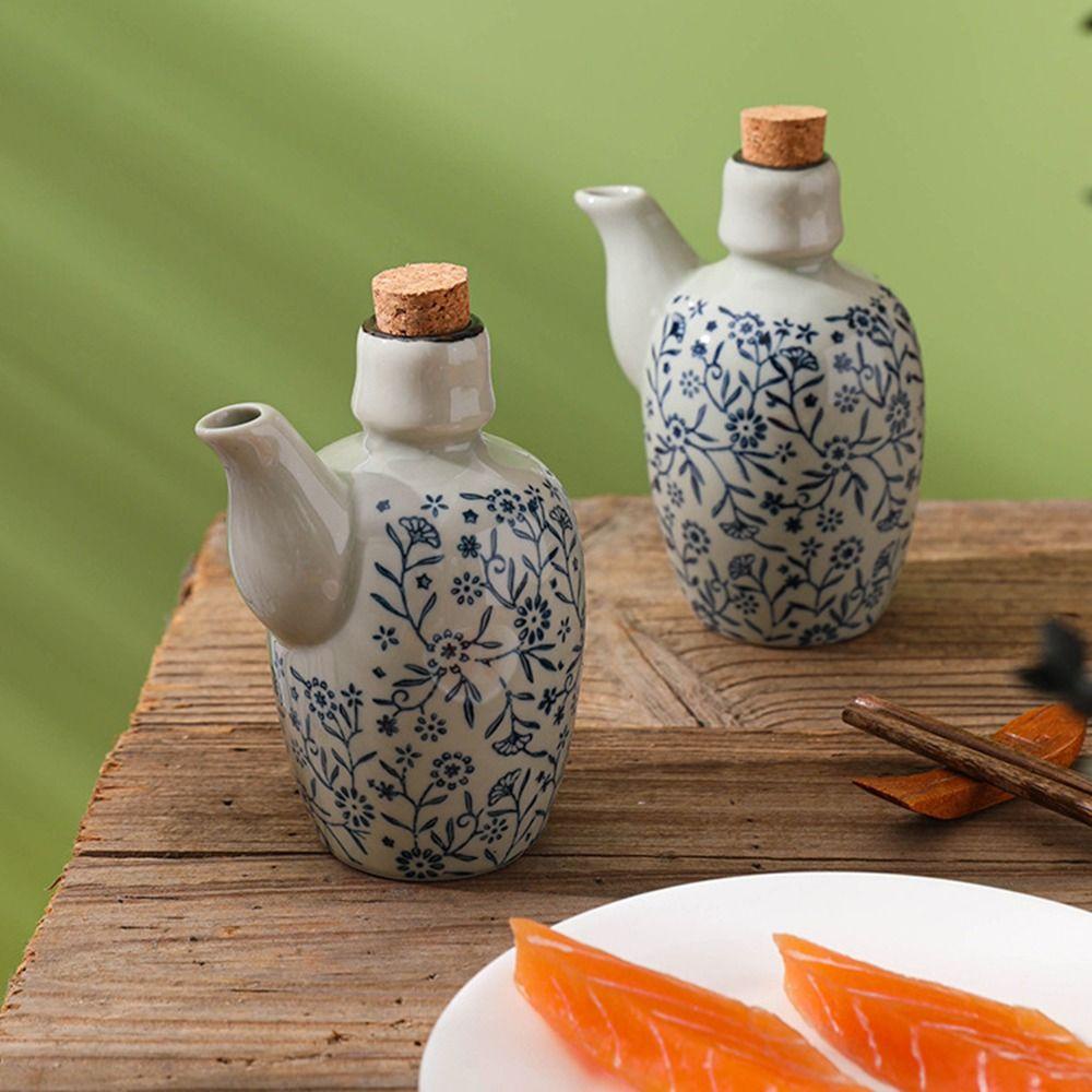 Bình Rót Dầu Ăn BBQ Bằng Sứ Chống Tràn Dễ Vệ Sinh