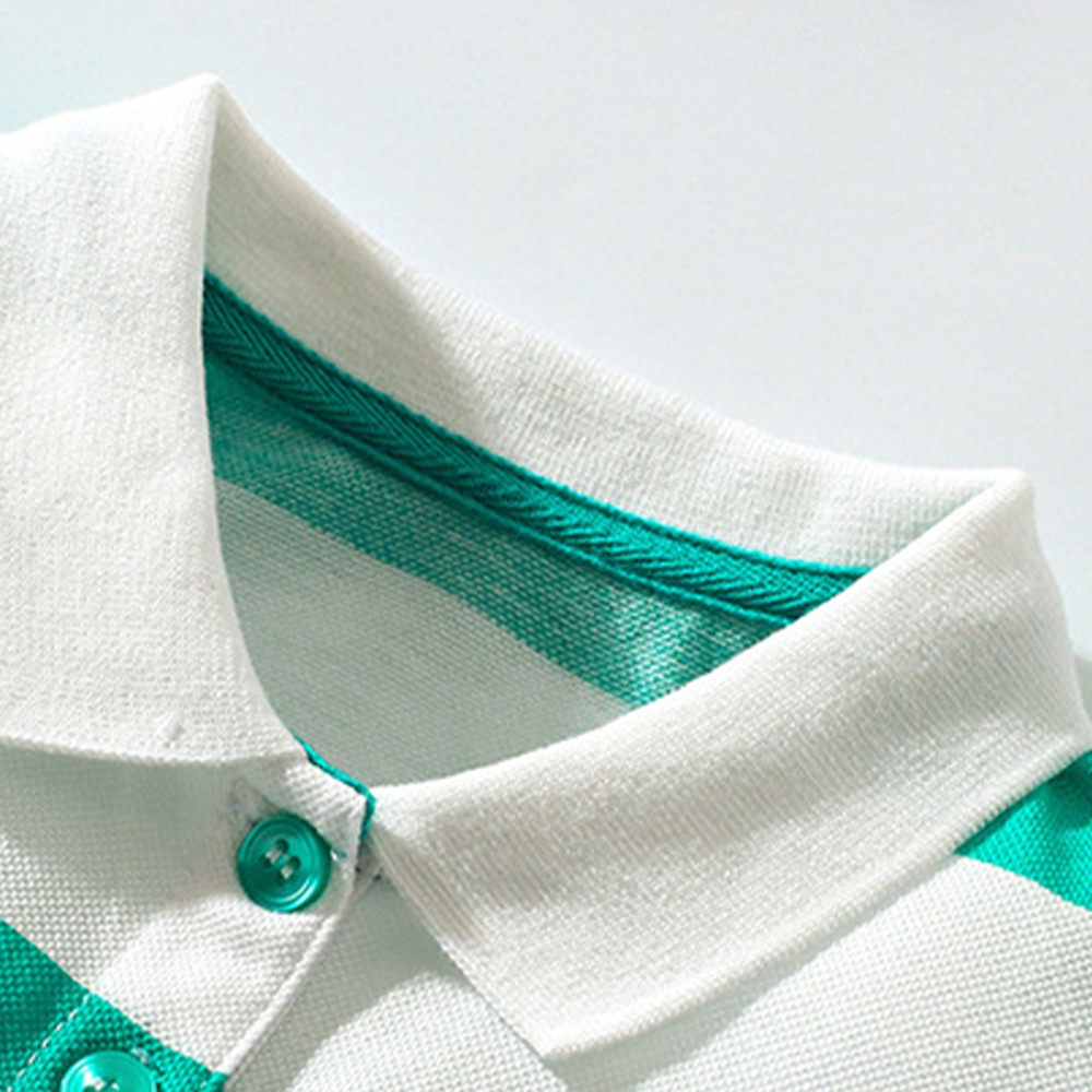BEAR LEADER Đầm Polo Kẻ Sọc Phong Cách Âu Mỹ Dễ Thương Cho Bé Gái