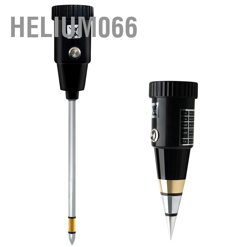 Helium066 Máy đo độ ẩm đất PH 2 trong 1 chống gỉ nhạy chính xác cao