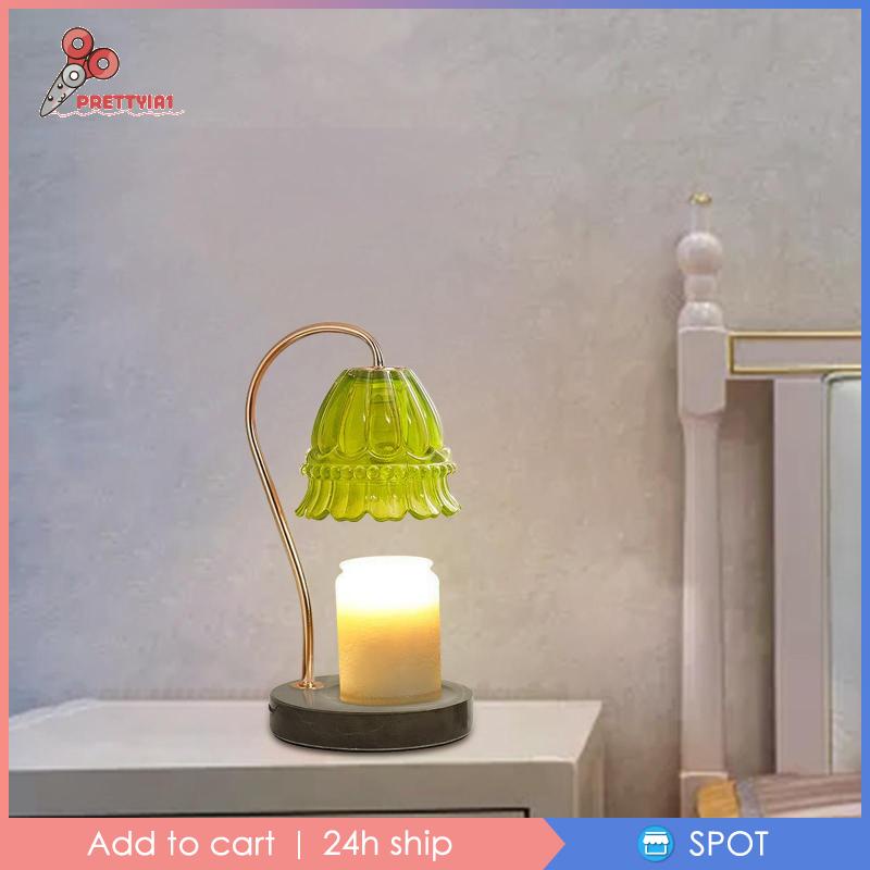 [Prettyia1] Đèn Sưởi Ấm Lọ Nến Không Cháy