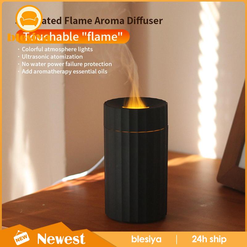 Máy Khuếch Tán Tinh Dầu Tạo Độ Ẩm Không Khí [Blesiya] Với Hiệu Ứng Ngọn Lửa Yên Tĩnh