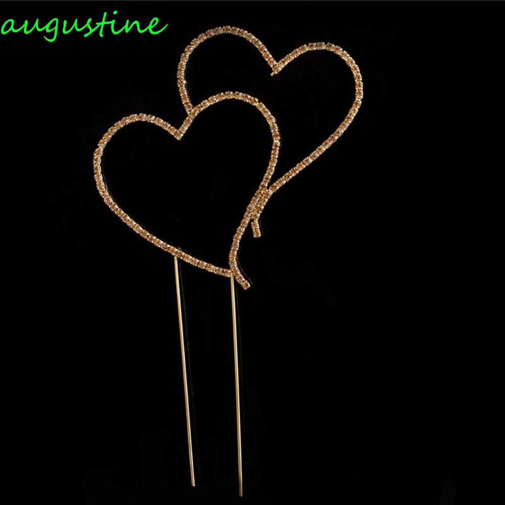 Cây Cắm Trang Trí Bánh Kem Hình Trái Tim|Phụ Kiện Trang Trí Bánh Cupcake Lãng Mạn