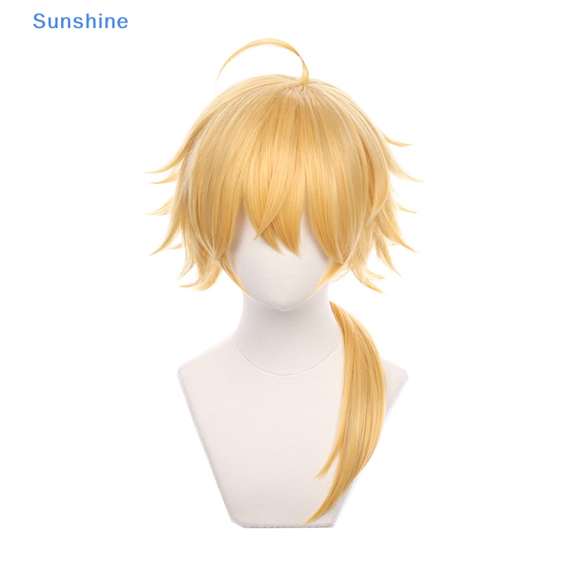 Bộ Tóc Giả Ngắn Thẳng Bằng Sợi Tổng Hợp Hóa Trang Nhân Vật Tohma