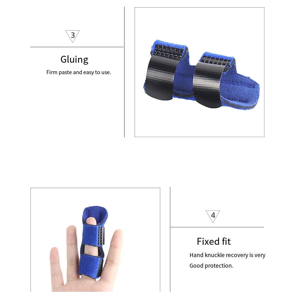 Găng Bảo Vệ Ngón Tay Bằng Nhôm Co Giãn Hỗ Trợ Điều Chỉnh Tư Thế Khi Chơi Bóng Chuyền / Thể Thao