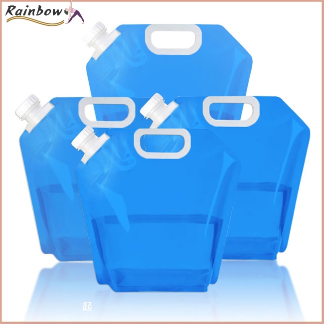 Bộ 4 Túi Đựng Nước Có Thể Gấp Gọn Tiện Dụng Dùng Trong Trường Hợp Khẩn Cấp