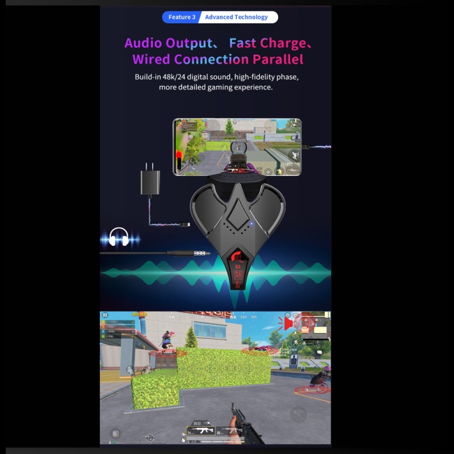 Tay Cầm Chơi Game Zevaret M3 Chuyên Dụng Cho Điện Thoại Android / ios