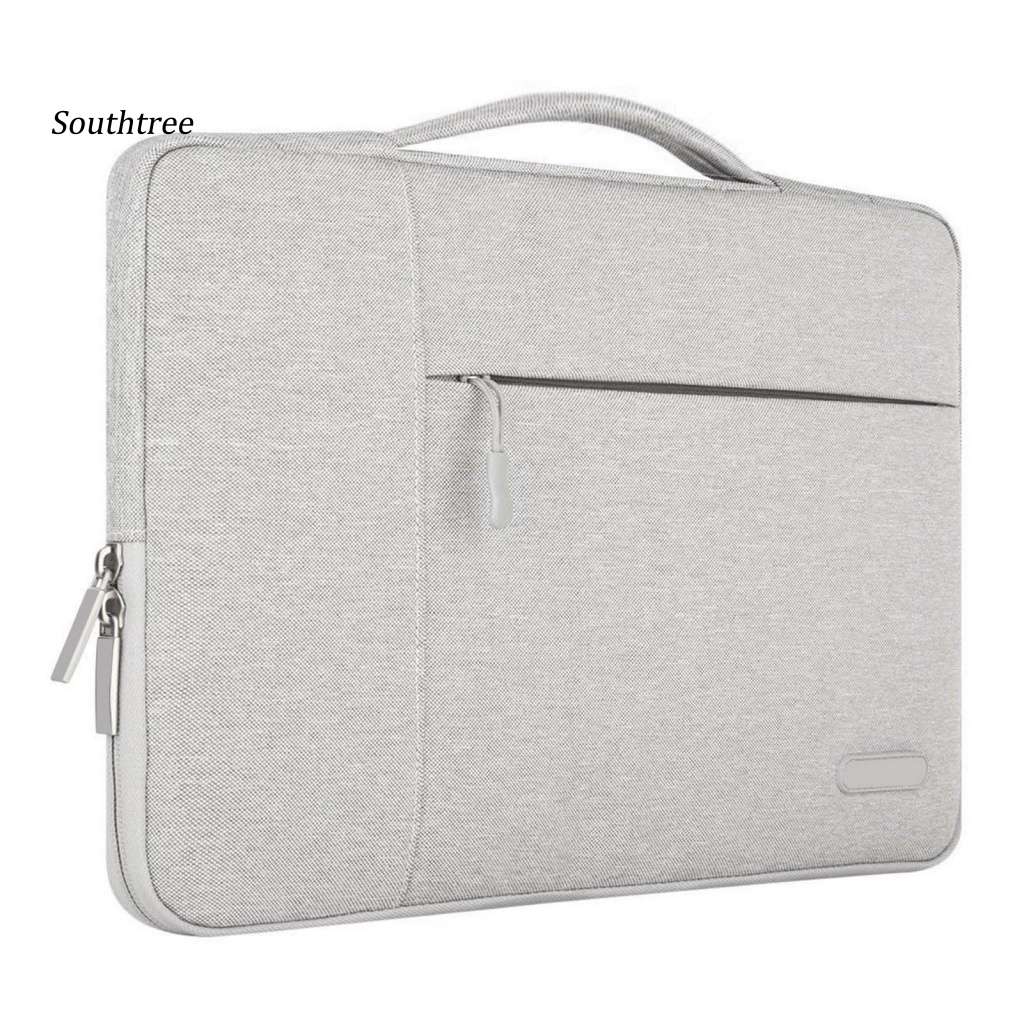 Túi Đựng Laptop Màu Trơn Chống Sốc Chống Mài Mòn Sức Chứa Lớn Đa Năng Có Quai Xách