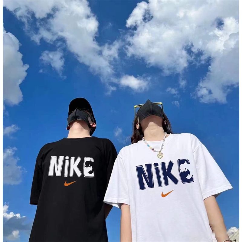 Áo Thun Tay Ngắn N88 In Hình Cá Mập Cổ Điển Mới Cho Nam Và Nữ