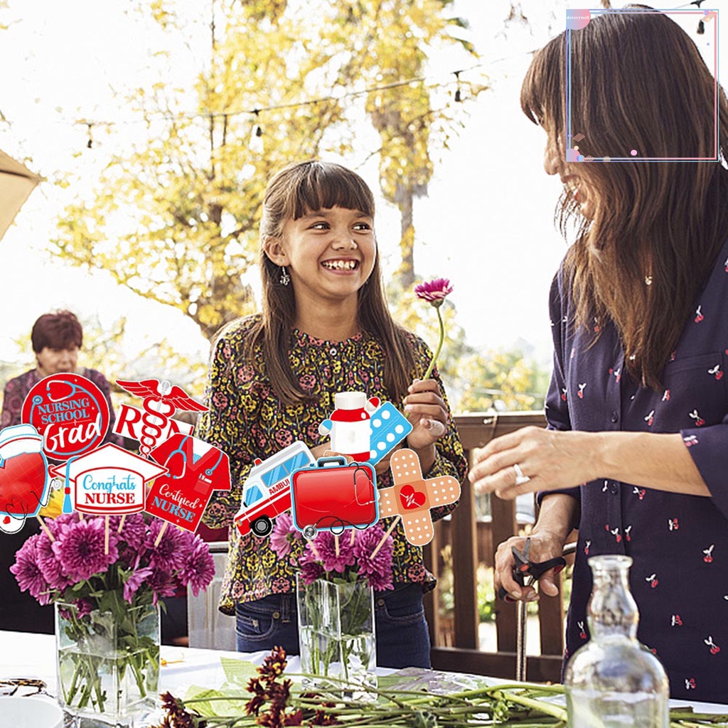 [Sb] Bộ 9 Cái Bình Cắm Hoa Trang Trí Chống Rơi Vỡ Không Phai Màu