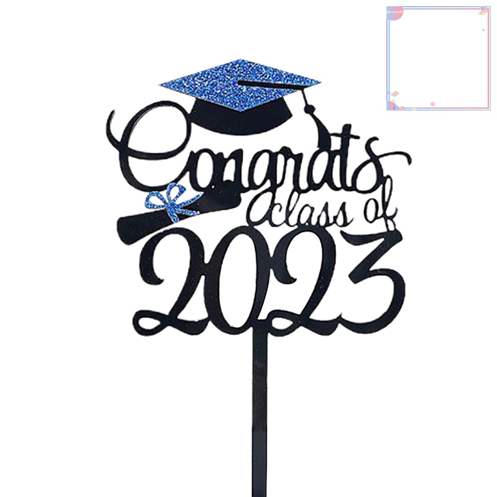 Cây Cắm Trang Trí Bánh Kem Lấp Lánh Thời Trang 2023