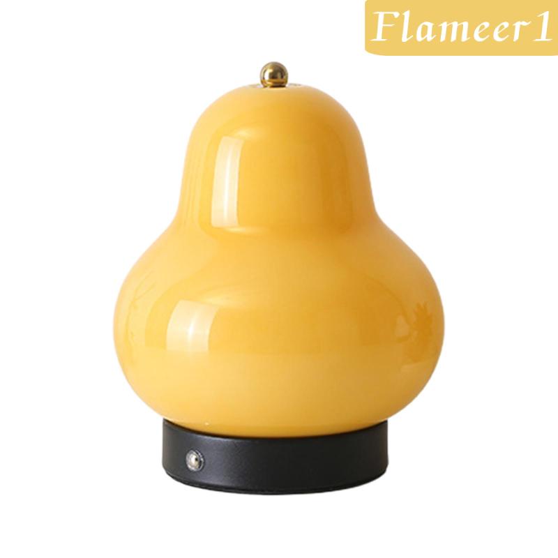 [Flameameer1] Đèn Bàn Cảm Ứng Hình Quả Lê Dùng Cho Phòng Học / Phòng Ngủ