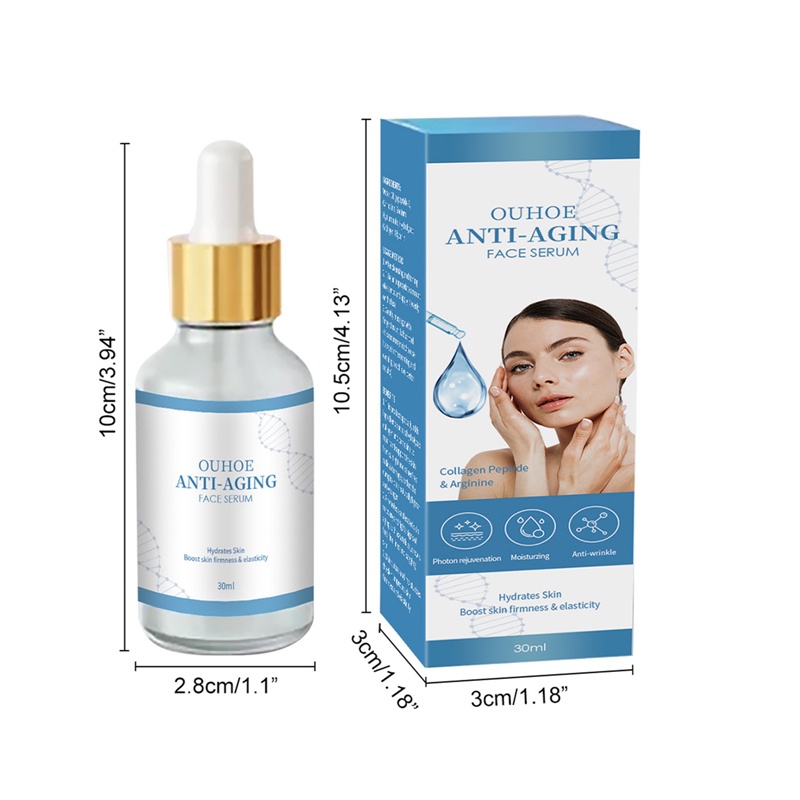 Serum Hyaluronic Acid Nuserw 30ml Chống Nếp Nhăn Se Khít Lỗ Chân Lông Dưỡng Ẩm Trẻ Hóa Làn Da
