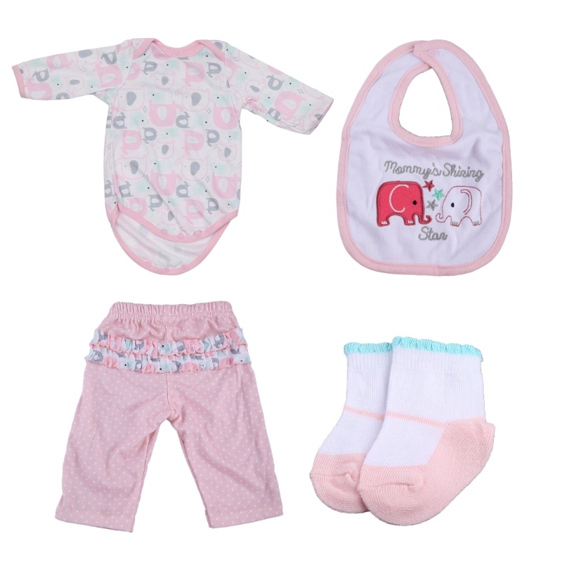Bộ Trang Phục 22in Sống Động Như Thật Cho Búp Bê Sơ Sinh