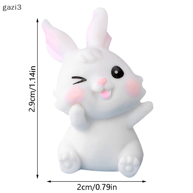 1 Mô Hình Chú Thỏ Mini Trang Trí Tiểu Cảnh