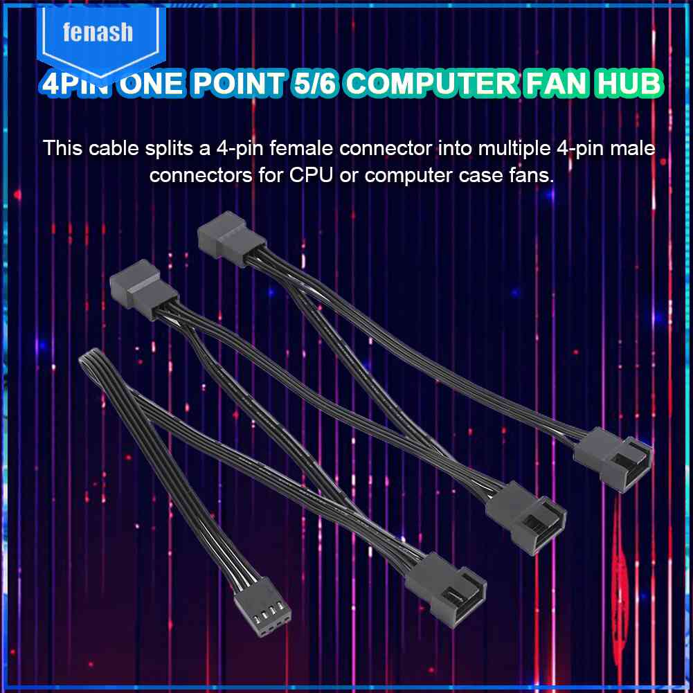 Dây Cáp Nối Dài Female Sang Male Pwm Cho CPU Máy Tính