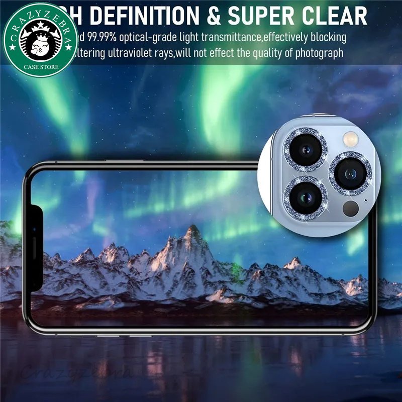 Kính Cường Lực Bảo Vệ Camera Cho IPhone 14 Pro Max | IPhone 14 Pro | IPhone 13 Pro Max | 12 Pro | 12 Pro Max | iP 11 / 11 Pro / 11 Pro Max