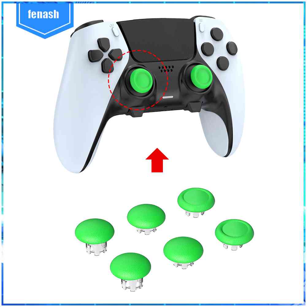 Set 6 Vỏ Bọc Tay Cầm Chơi Game PS5 Edge Elite 3D Chống Trượt