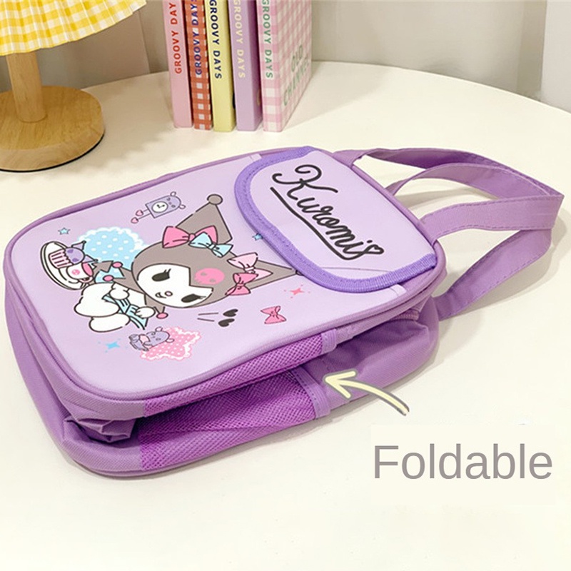 Túi Đựng Đồ Ăn Trưa Dung Tích Lớn Hộp Cơm Bento Sanrio Hoạt Hình Dễ Thương Cầm Tay Túi Đựng Đồ Cho Học Sinh