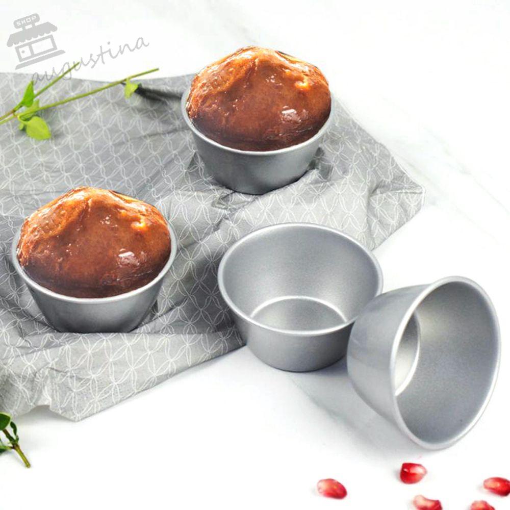 Khuôn Làm Bánh Tart Trứng / Muffin Bằng Hợp Kim Nhôm Chống Dính